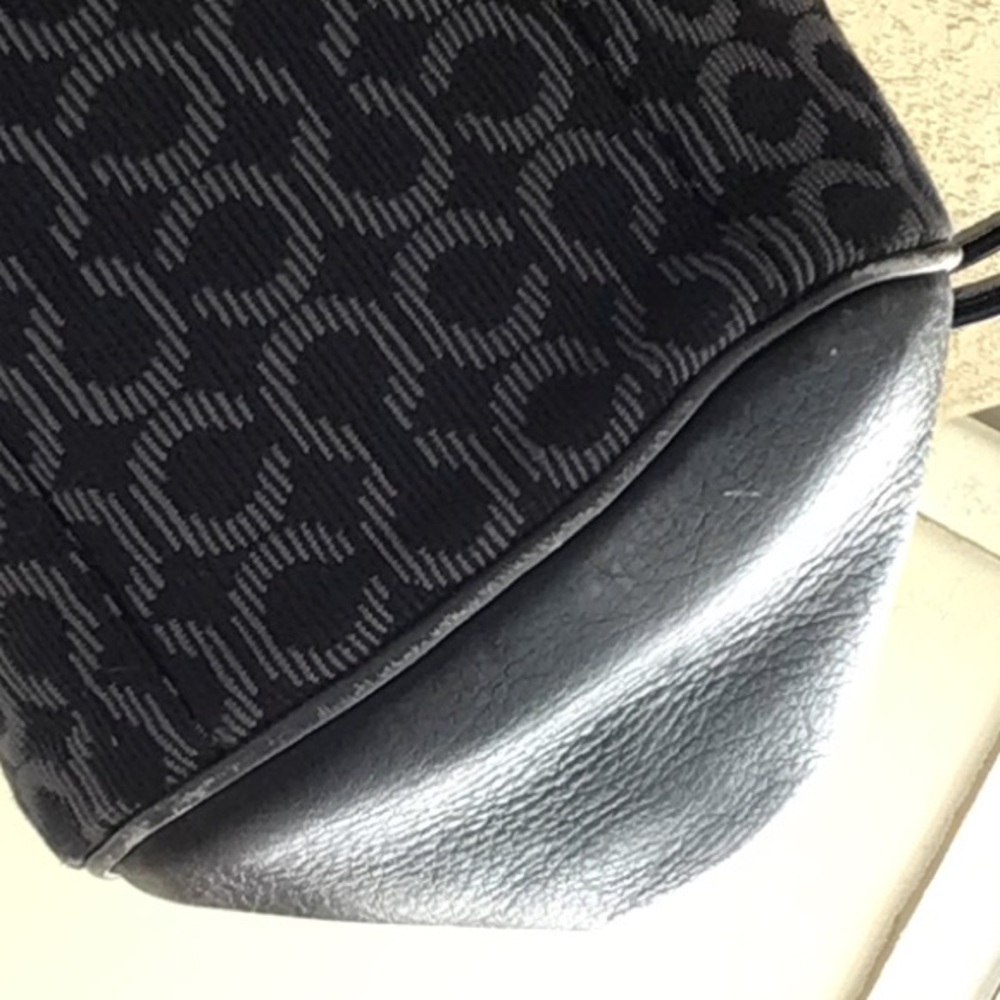 Coach Navy and Black Shoulder Bag - Picture 5 of 11